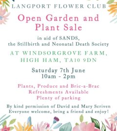 Open Garden 7th June
