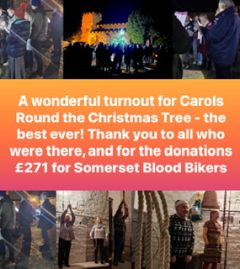 £271 raised for Somerset Blood Bikers