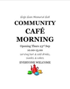Community Cafe Morning
