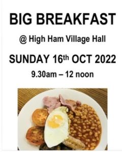 BIG BREAKFAST 16th OCTOBER