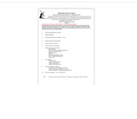 September 28th PC Meeting