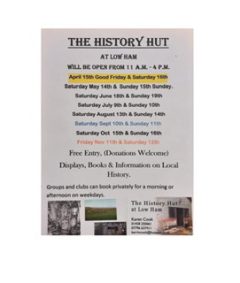HISTORY HUT Open Days  2022