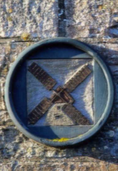 pottery plaque- High Ham Village Hall