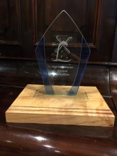 Trophy for the Windmill competion